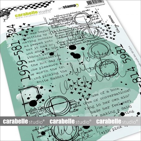 Carabelle Studio Gumibélyegző A5 - Dans Mon Art Journal - Cling Stamp (1 db)