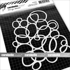   Carabelle Studio Stencil A6 - Bulles De Savon - Stencil Round (1 db)