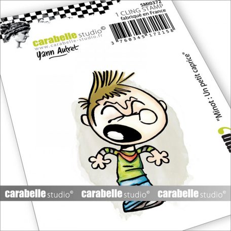 Carabelle Studio Gumibélyegző Small - Minot Un Petit Caprice - Cling Stamp (1 db)