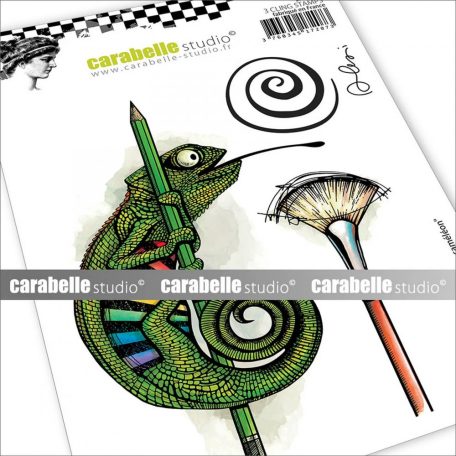 Carabelle Studio Gumibélyegző A6 - L’Art Du Caméléon - Cling Stamp (1 db)
