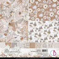   Ciao Bella Scrapbook papírkészlet 12" (30 cm) - Cozy Moments - Patterns Pad (8 lap)