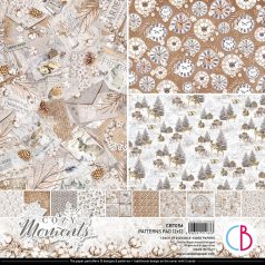   Ciao Bella Scrapbook papírkészlet 12" (30 cm) - Cozy Moments - Patterns Pad (8 lap)