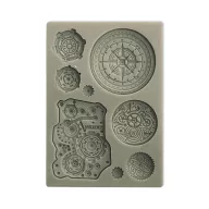   Stamperia Szilikon öntőforma A6 - Around the World - Mechanisms - Silicon Mould (1 db)