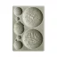 Stamperia Szilikon öntőforma A6 - Around the World - Clocks - Silicon Mould (1 db)