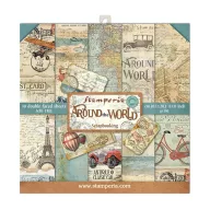   Stamperia Papírkészlet 8" (20 cm) - Around the World - Paper Pack (10 ív)