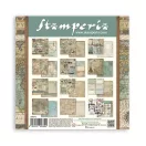 Stamperia Papírkészlet 8" (20 cm) - Around the World - Paper Pack (10 ív)