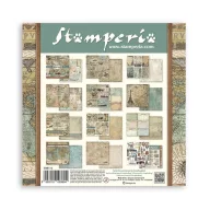   Stamperia Papírkészlet 8" (20 cm) - Around the World - Paper Pack (10 ív)