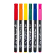  Sakura Ecsetfilc készlet - Bright - Sakura Koi Colouring Brush Pen (6 db)