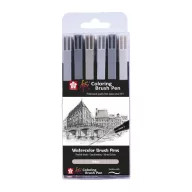   Sakura Ecsetfilc készlet - Urban - Sakura Koi Colouring Brush Pen (6 db)