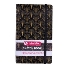   Talens Rajz- és Vázlatfüzet - A5 - Art Deco -140 g - Talens Art Creation Sketch Book (80 lap)