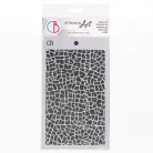 Ciao Bella Stencil 12x20cm - Leaf Venation  - Texture Stencil (1 db)