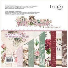   LemonCraft Papírkészlet 8" (20 cm) - Secret Garden - Scrapbooking Paper Pad (1 csomag)