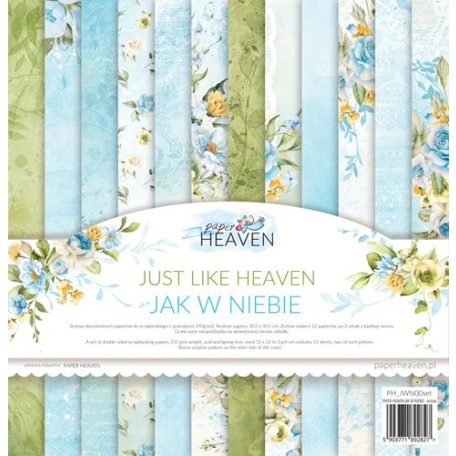 Paper Heaven Papírkészlet12" (30 cm) - Just like Heaven - Paper Collection (12 lap)