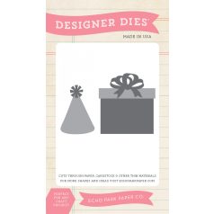 Echo Park vágósablon - Birthday - Designer Dies (1 csomag)