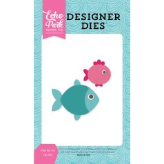   Echo Park vágósablon - halak - Fish Set 2 - Designer Dies (1 csomag)