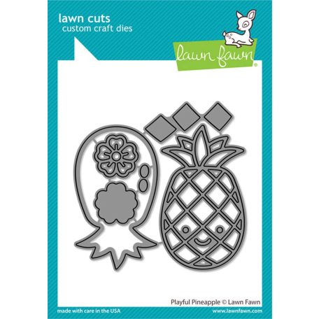 Lawn Fawn Vágósablon LF3180 - Playful Pineapple - Lawn Cuts (1 csomag)