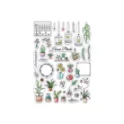 Ciao Bella Szilikonbélyegző - BuJo House Plants - Clear Stamp Set 6"x8" (1 csomag)