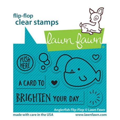Lawn Fawn Szilikonbélyegző LF2010 - Anglerfish Flip-Flop - Clear Stamps (1 csomag)