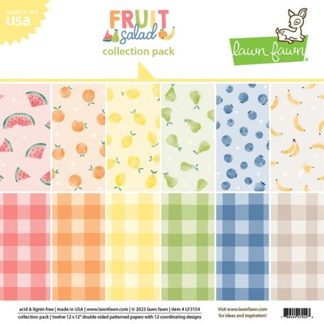 Papírkészlet 12" (30 cm), Fruit Salad / Collection pack (1 csomag)