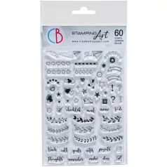   Ciao Bella Szilikonbélyegző - BuJo Planner - Clear Stamp Set 4"x6" (1 csomag)