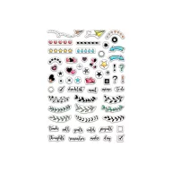   Ciao Bella Szilikonbélyegző - BuJo Planner - Clear Stamp Set 4"x6" (1 csomag)