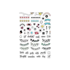   Ciao Bella Szilikonbélyegző - BuJo Planner - Clear Stamp Set 4"x6" (1 csomag)