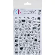   Ciao Bella Szilikonbélyegző - BuJo Family - Clear Stamp Set 4"x6" (1 csomag)