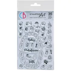   Ciao Bella Szilikonbélyegző - BuJo Baby - Clear Stamp Set 4"x6" (1 csomag)