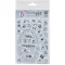 Ciao Bella Szilikonbélyegző - BuJo Baby - Clear Stamp Set 4"x6" (1 csomag)