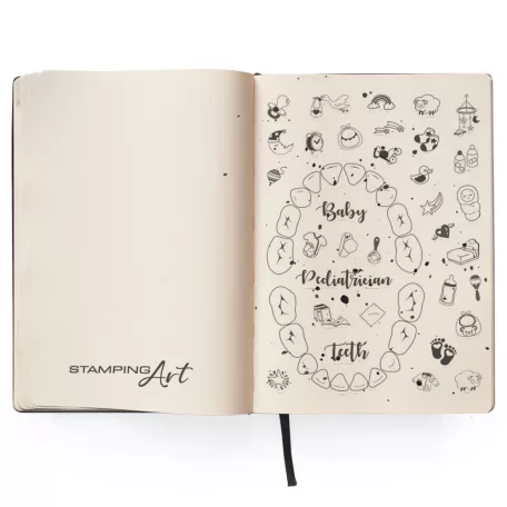 Ciao Bella Szilikonbélyegző - BuJo Baby - Clear Stamp Set 4"x6" (1 csomag)