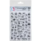 Ciao Bella Szilikonbélyegző - BuJo Preschool - Clear Stamp Set 4"x6" (1 csomag)