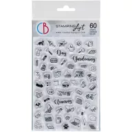   Ciao Bella Szilikonbélyegző - BuJo Everyday - Clear Stamp Set 4"x6" (1 csomag)