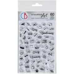   Ciao Bella Szilikonbélyegző - BuJo Everyday - Clear Stamp Set 4"x6" (1 csomag)