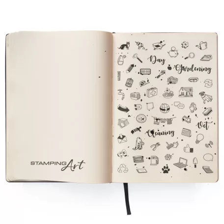 Ciao Bella Szilikonbélyegző - BuJo Everyday - Clear Stamp Set 4"x6" (1 csomag)