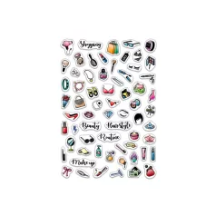   Ciao Bella Szilikonbélyegző - BuJo Beauty - Clear Stamp Set 4"x6" (1 csomag)