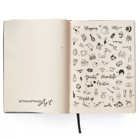 Ciao Bella Szilikonbélyegző - BuJo Beauty - Clear Stamp Set 4"x6" (1 csomag)