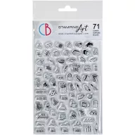   Ciao Bella Szilikonbélyegző - BuJo Cooking - Clear Stamp Set 4"x6" (1 csomag)