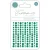 Craft Consortium Öntapadós díszítőelem  - Green - Adhesive Dew Drops (1 csomag)