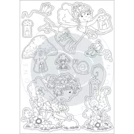   Craft Consortium Szilikonbélyegző  - Clear Stamps - Friends - Fairy Wishes (1 csomag)