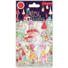 Craft Consortium Szilikonbélyegző  - Clear Stamps -  Flowers - Fairy Wishes (1 csomag)