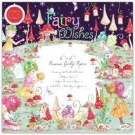   Craft Consortium Papírkészlet 6" (15 cm) - Paper Pad - Fairy Wishes (40 lap)