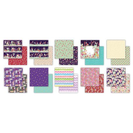 Craft Consortium Papírkészlet 6" (15 cm) - Paper Pad - Fairy Wishes (40 lap)