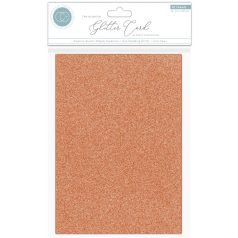   Craft Consortium Csillámos karton A4 - Copper - The Essential Glitter Card (10 lap)