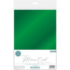   Craft Consortium Tükörkarton A4 - Green - Zöld - The Essential Mirror Card (10 lap)