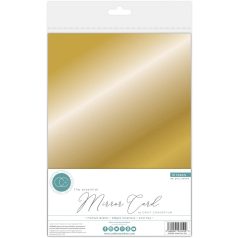   Craft Consortium Tükörkarton A4 - Gold - Arany - The Essential Mirror Card (10 lap)