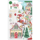 Craft Consortium Szilikonbélyegző  - Clear Stamps - It's Snome Time 2 (1 csomag)