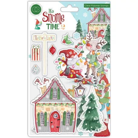 Craft Consortium Szilikonbélyegző  - Clear Stamps - It's Snome Time 2 (1 csomag)