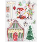 Craft Consortium Szilikonbélyegző  - Clear Stamps - It's Snome Time 2 (1 csomag)