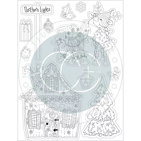 Craft Consortium Szilikonbélyegző  - Clear Stamps - It's Snome Time 2 (1 csomag)