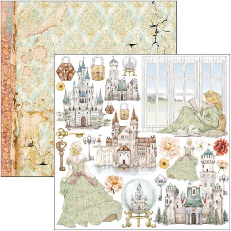 Ciao Bella Scrapbook papírkészlet 12" (30 cm) - Reign of Grace (12 lap)